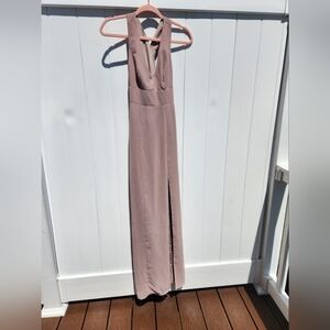 After Six Style 1513 Taupe Bridesmaid Dress | Size 00